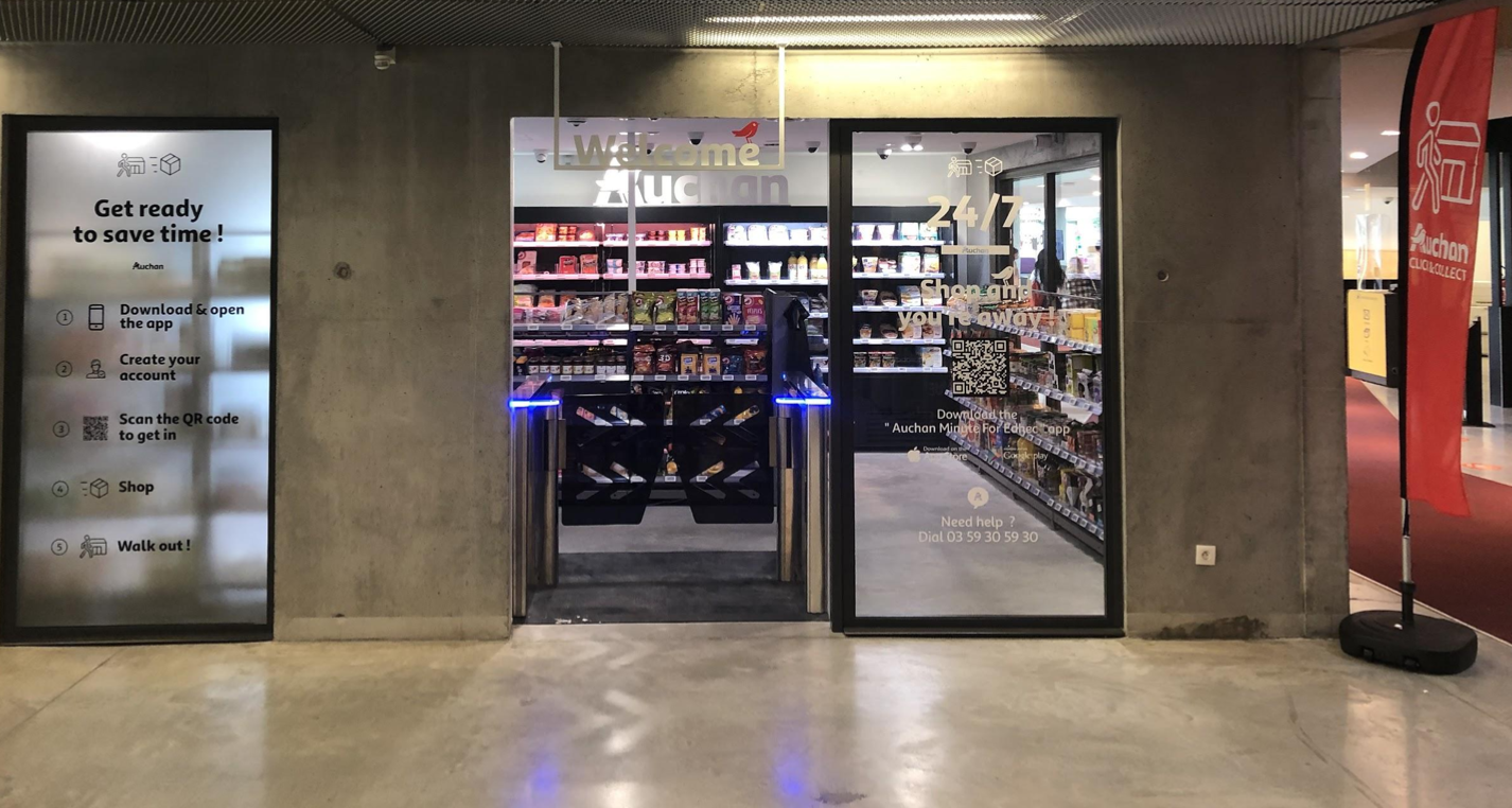 Auchan Go a ouvert le 14 septembre dernier à l'Edhec Roubaix.